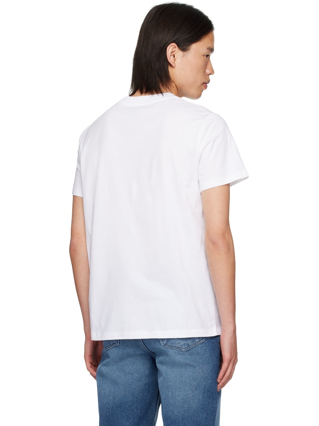 White Printed Logo T-Shirt - 3