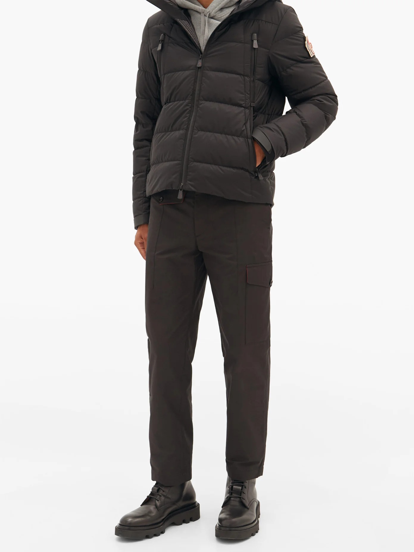 Camurac hooded quilted down ski jacket - 2