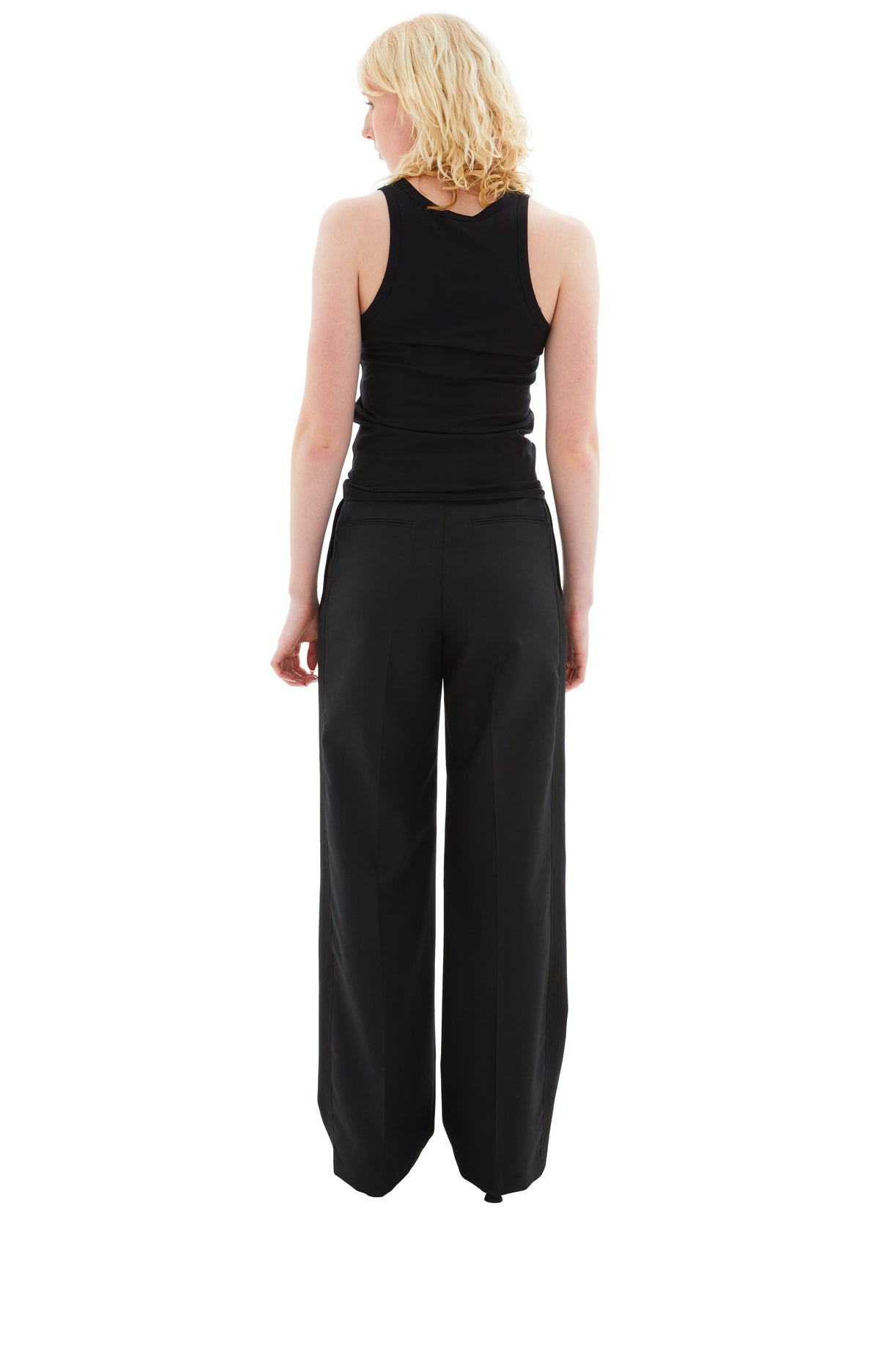 LIGHTWEIGHT LOGO TANK TOP (BLACK) - 3