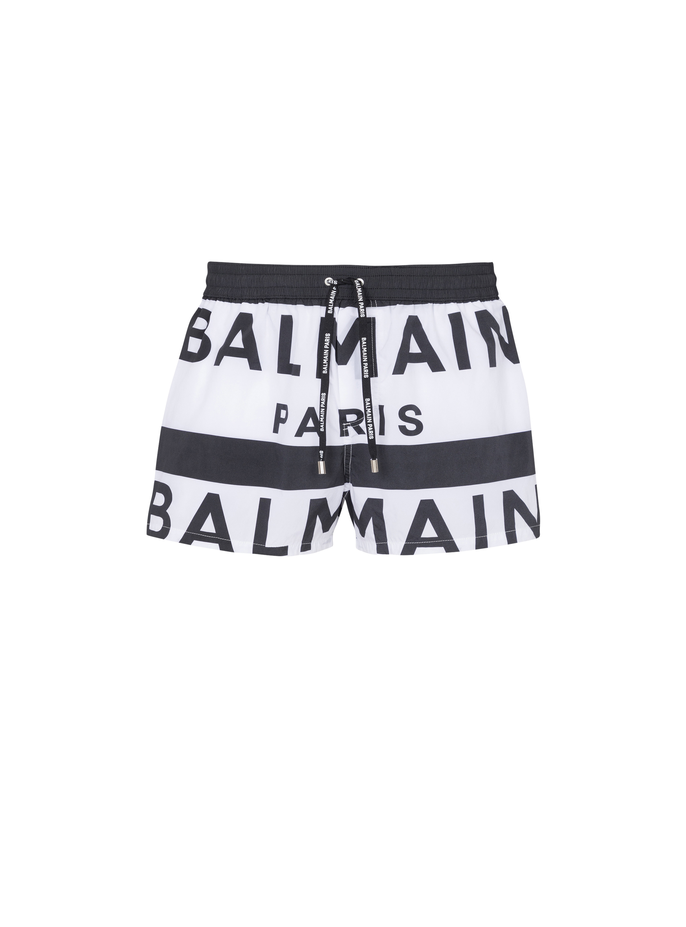 Balmain logo swim shorts - 1