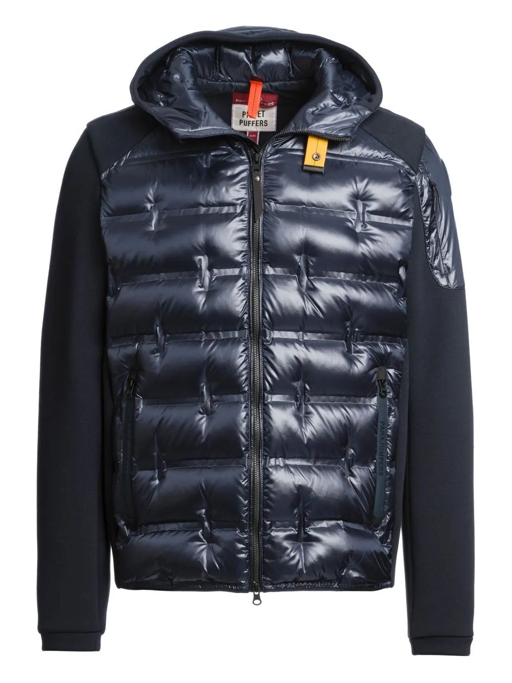 quilted hooded jacket - 1