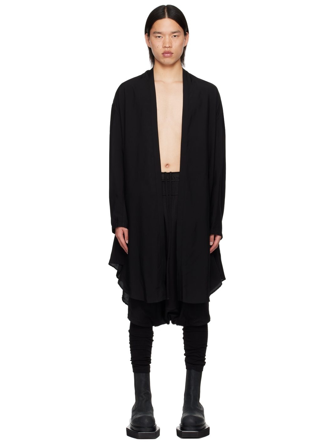 Black Robe Cardigan - 1