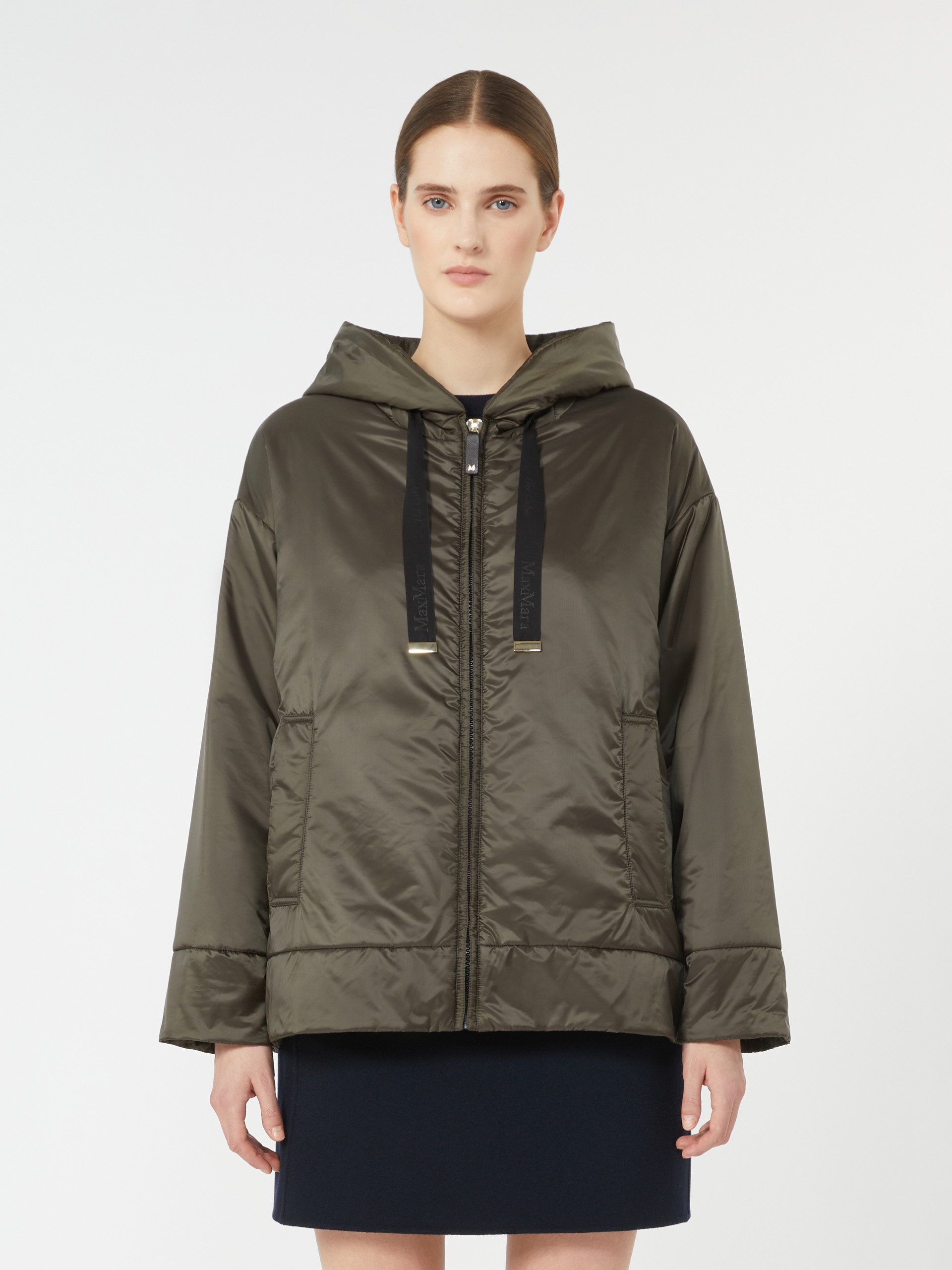 DARIA Padded, hooded jacket in water-repellent canvas - 3