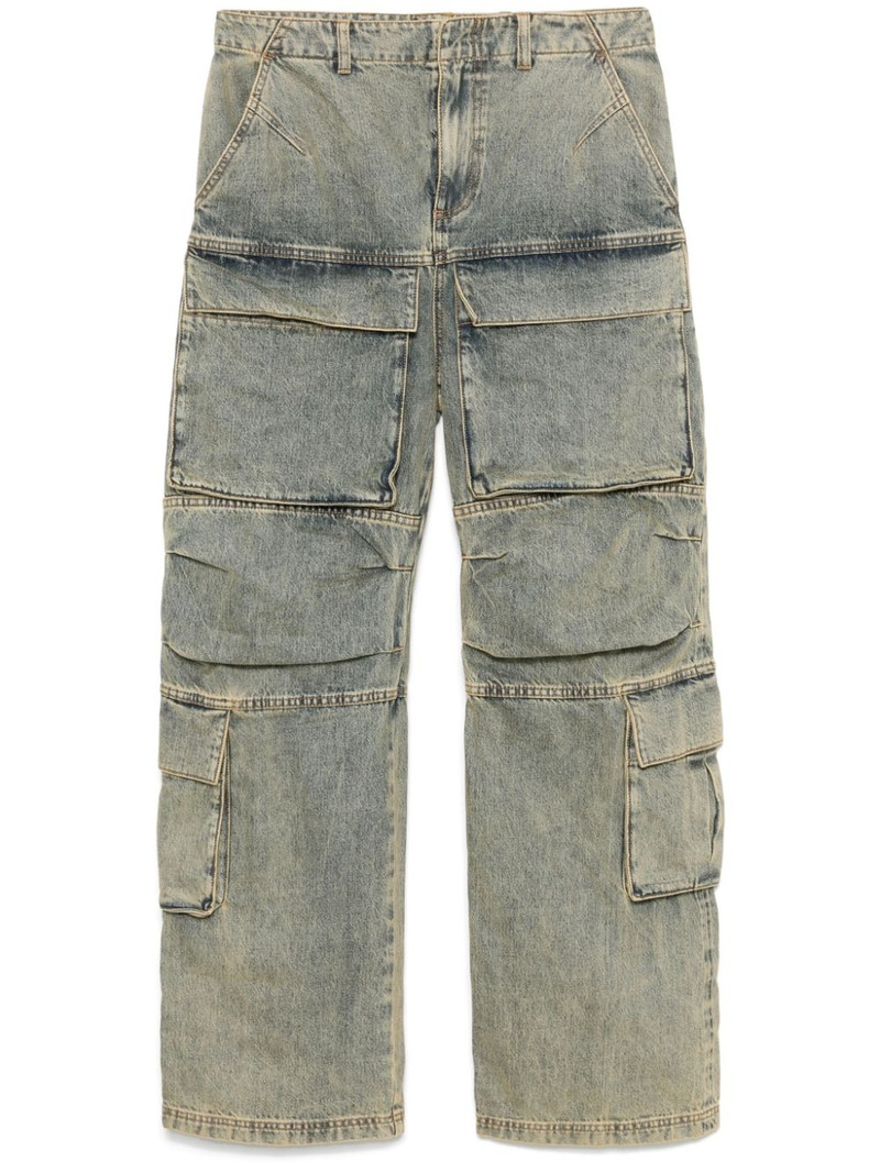 acid-wash cargo jeans 1