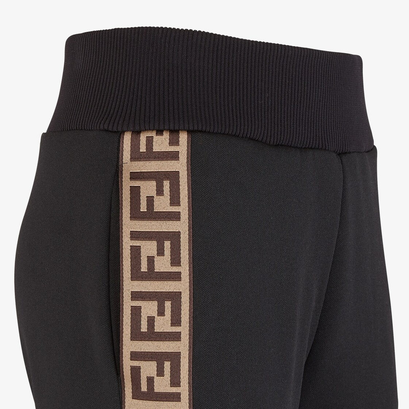 Black jersey jogging pants 3