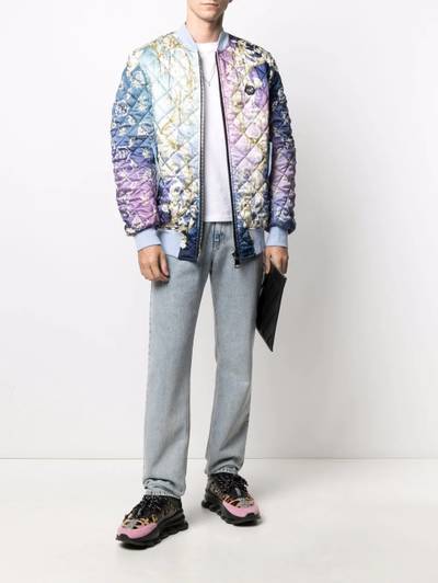 PHILIPP PLEIN New Baroque quilted bomber jacket outlook