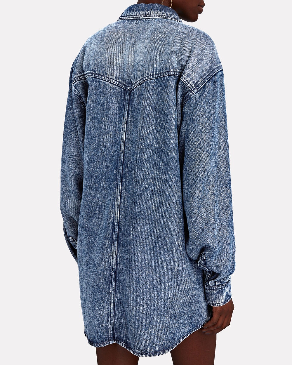 Taniami Oversized Denim Shirt - 4