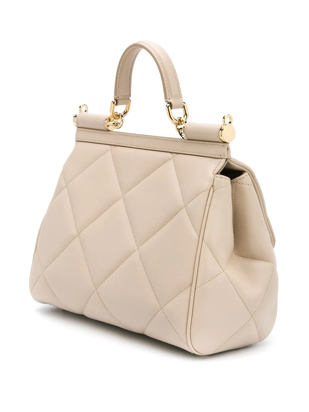 medium quilted Sicily tote - 3