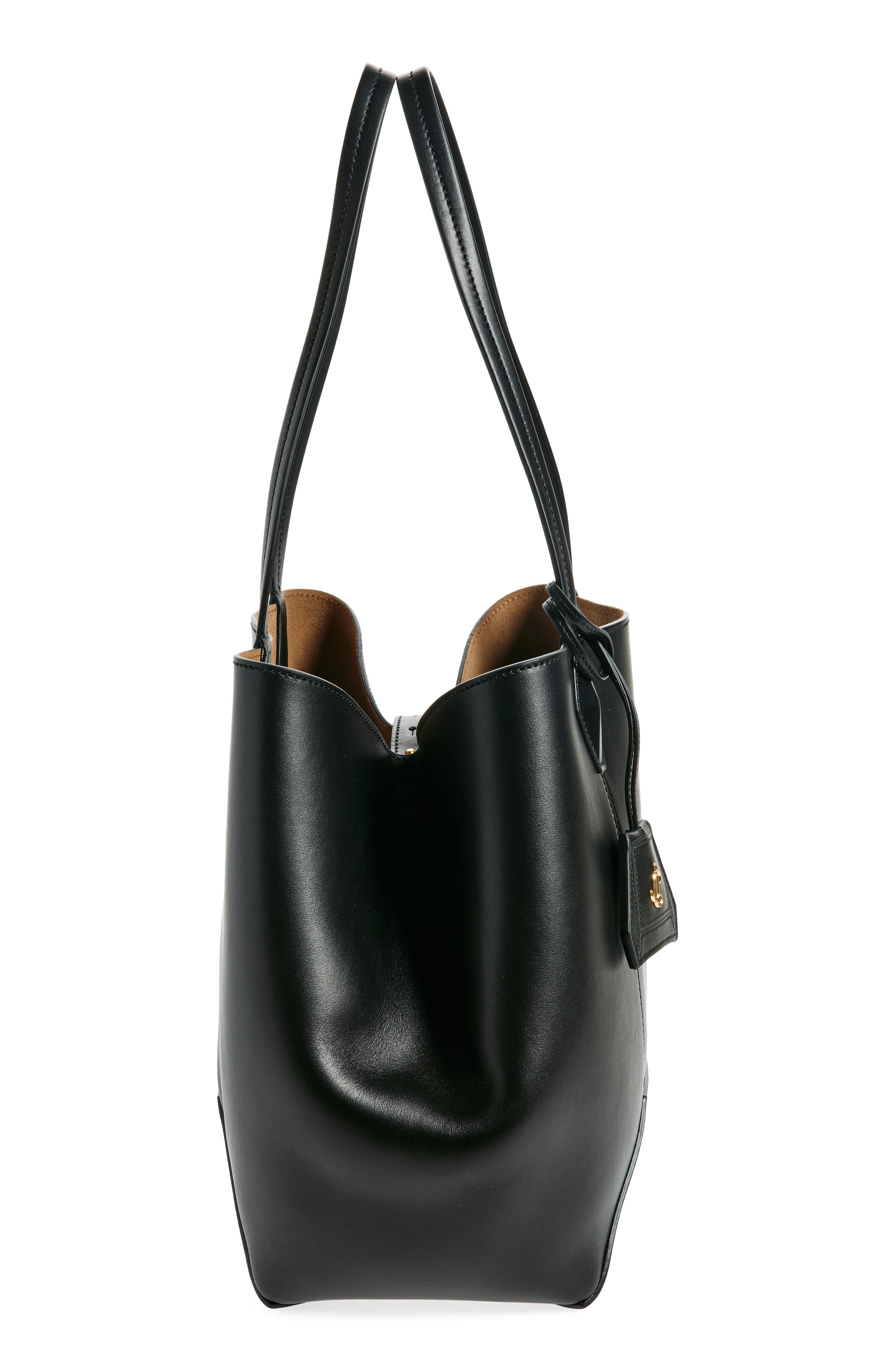 Jimmy Choo Medium Diamond Leather Tote in Black at Nordstrom - 6