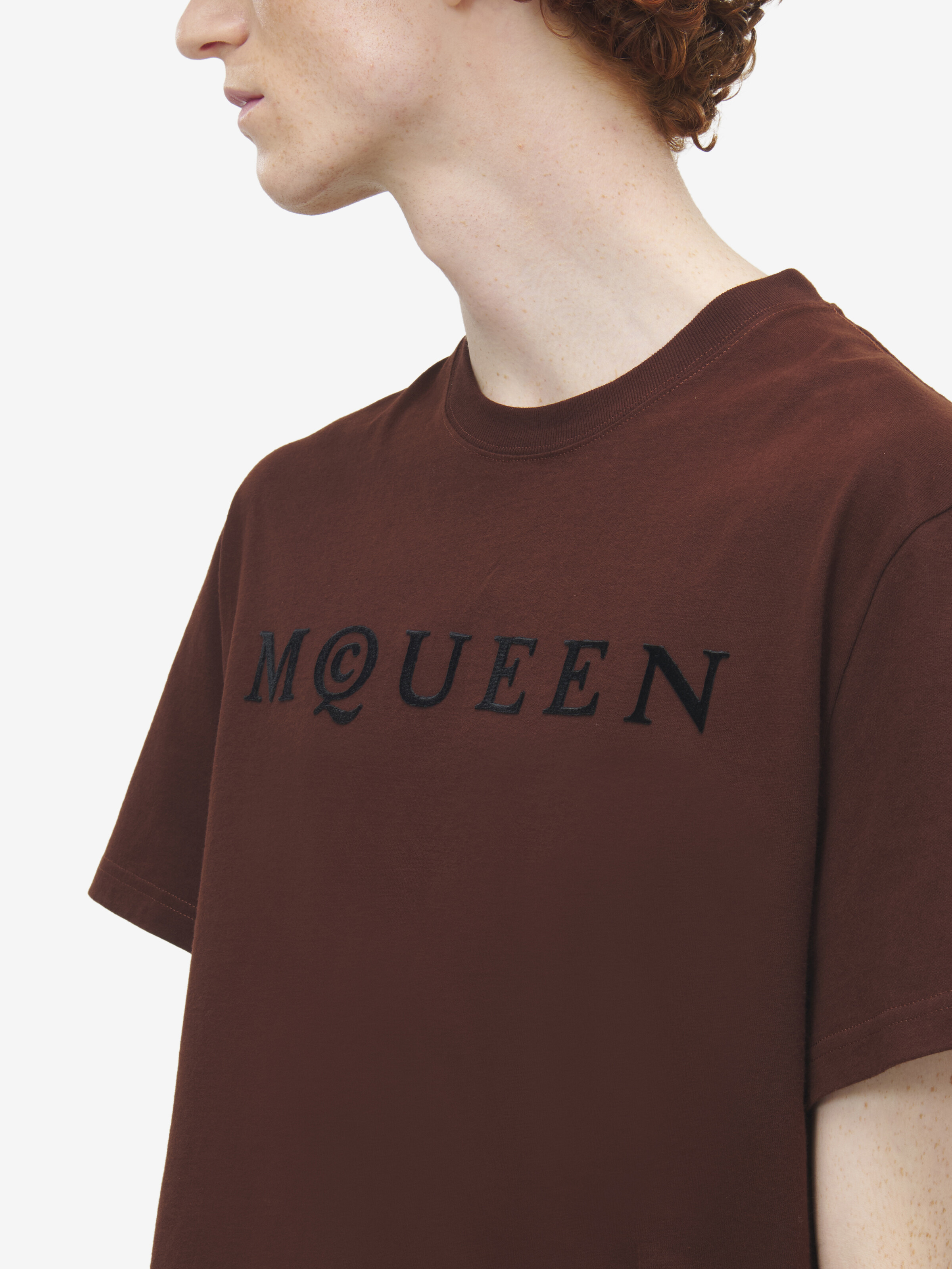 Flocked McQueen Logo T-shirt - 6
