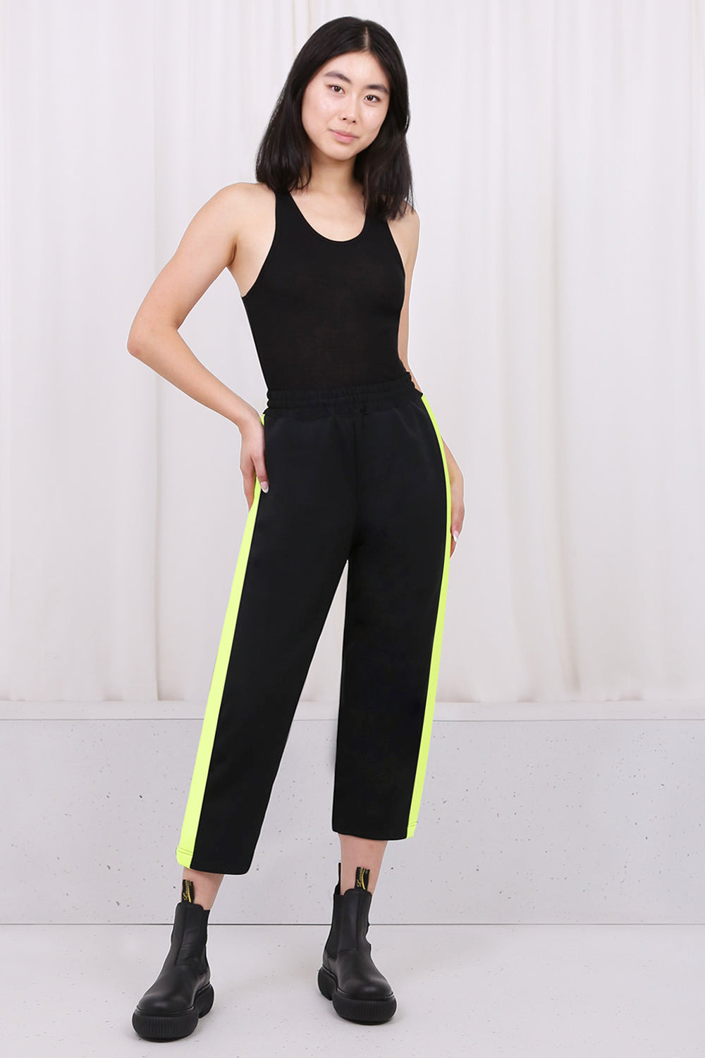 JOGGER PANTS | BLACK/YELLOW - 2