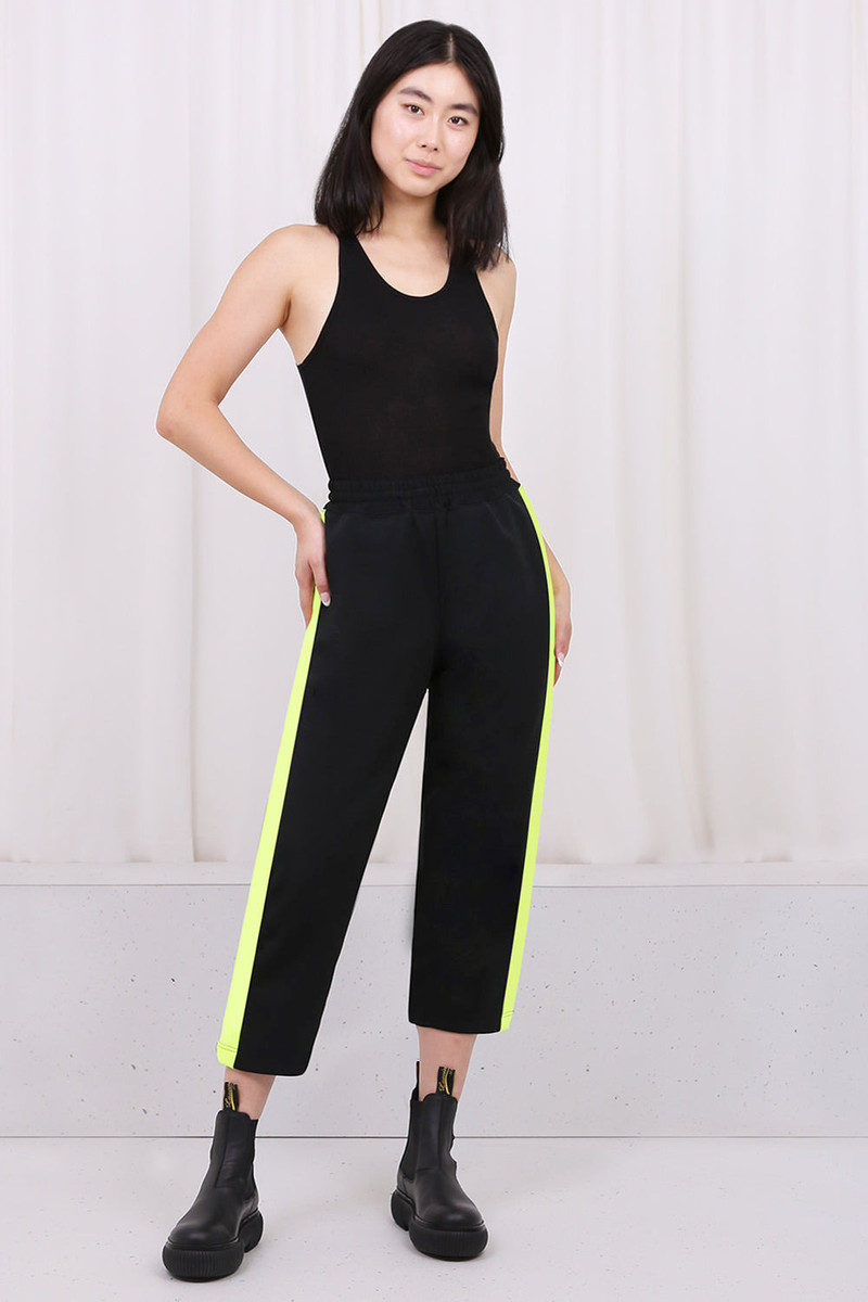 Comme Des Garçons JOGGER PANTS | BLACK/YELLOW outlook