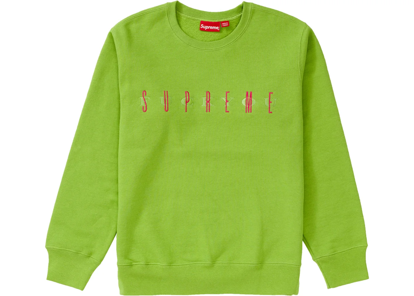 Supreme Fuck You Crewneck Green - 1