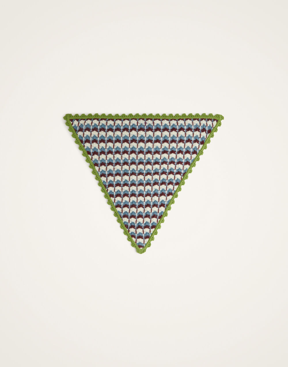 Crochet Triangle Scarf - 6