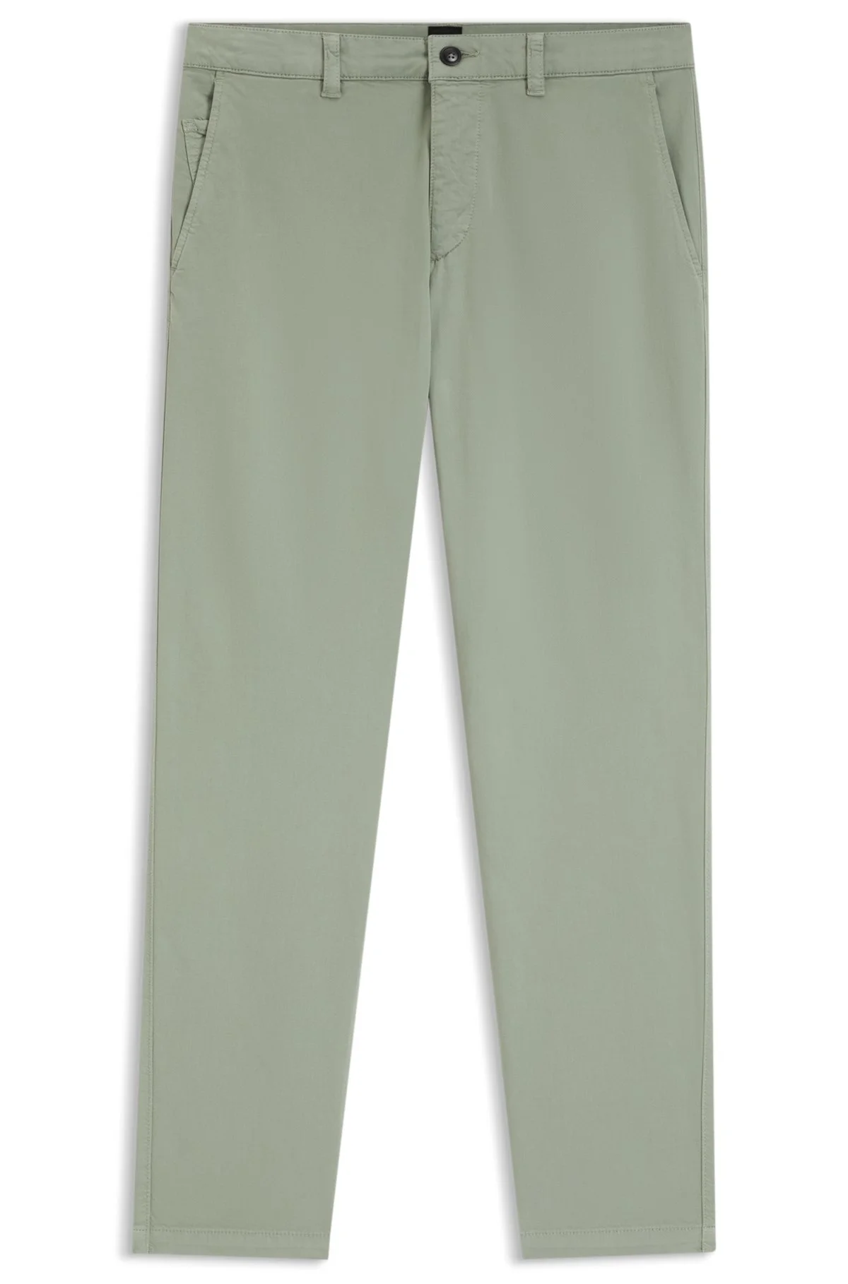 TAPERED-FIT CHINOS IN A STRUCTURED COTTON - 1