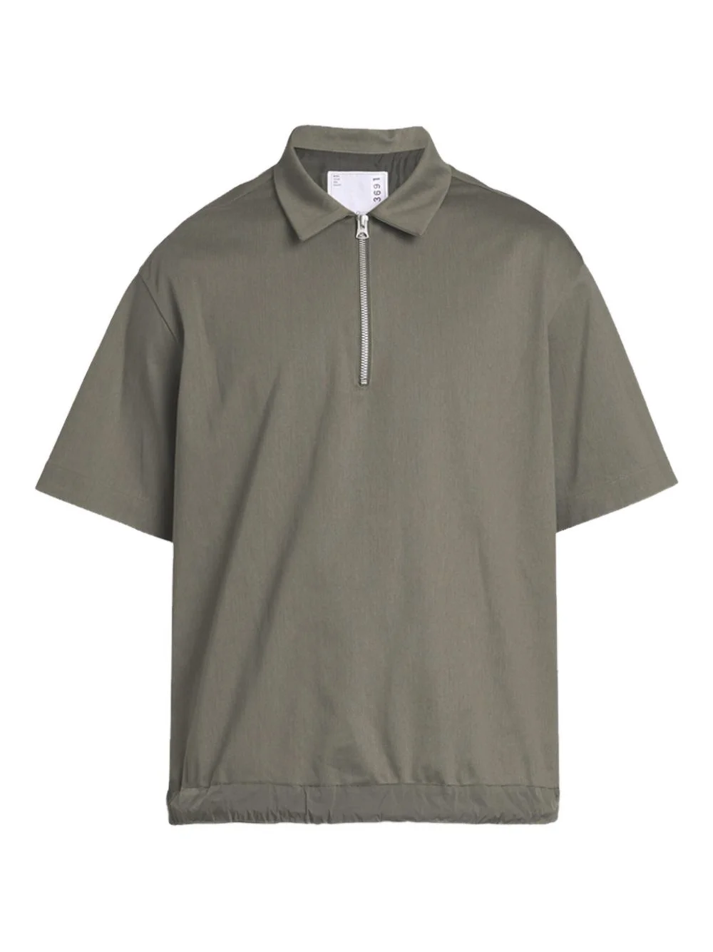 half-zip polo shirt - 1