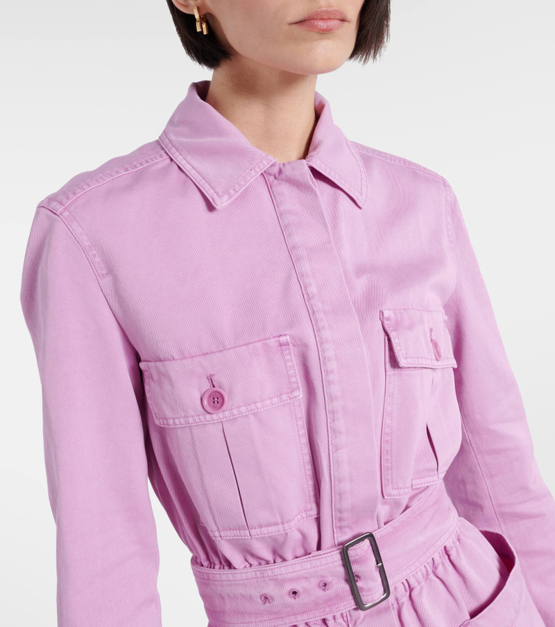 elasticated-waist cotton playsuit 4
