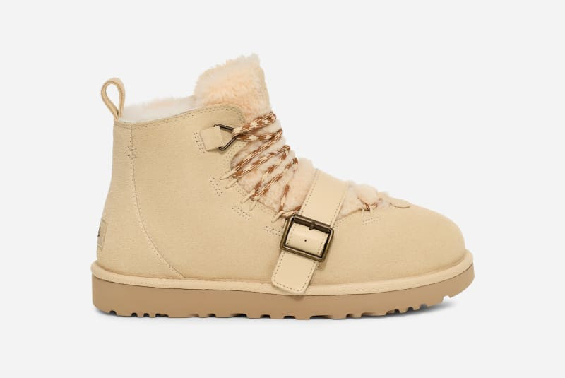 ® Women's Dune Mini Shearling Suede/Wool Classic Boots in Biscotti 1