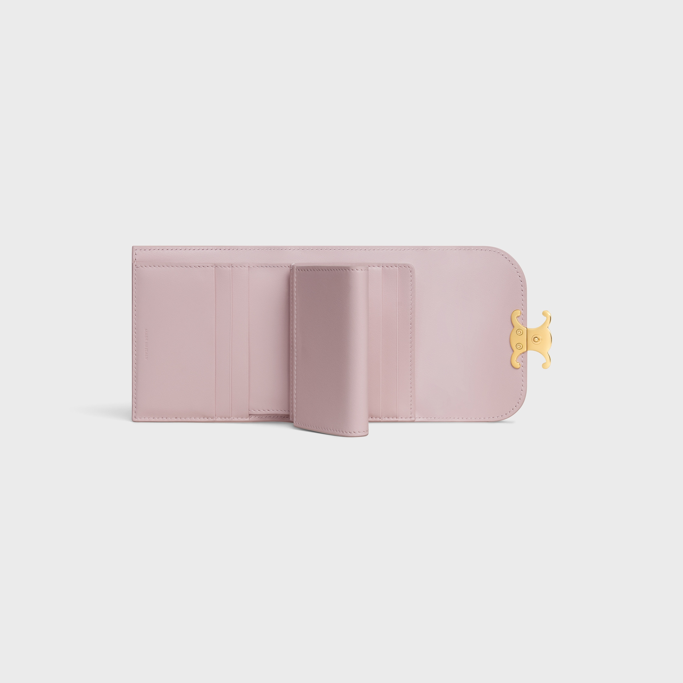 Small Flap Wallet TRIOMPHE IN Shiny calfskin - 4