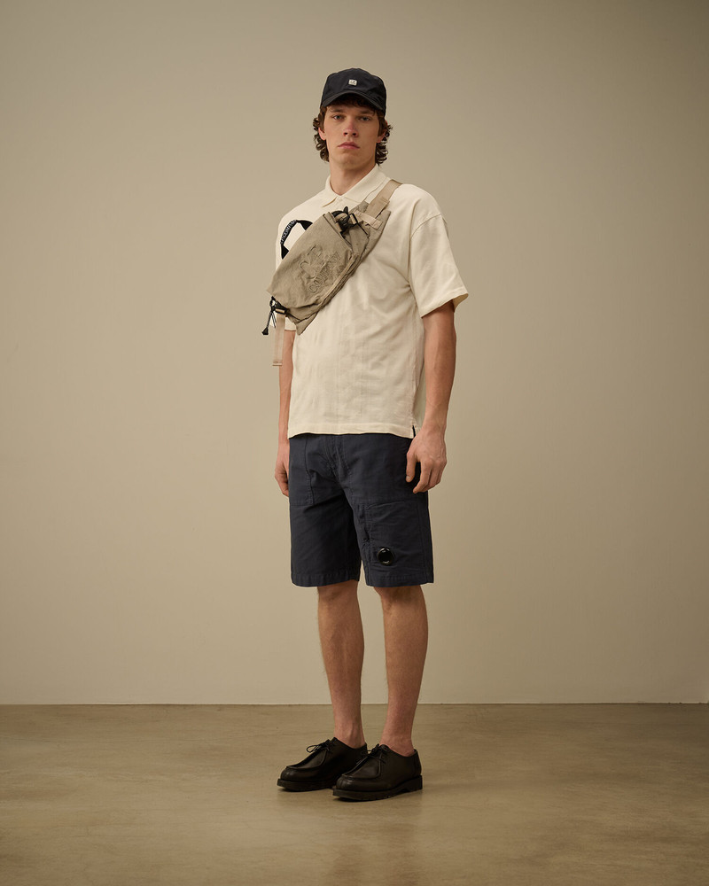 C.P. Company Multi Pattern Jersey Jacquard Polo outlook