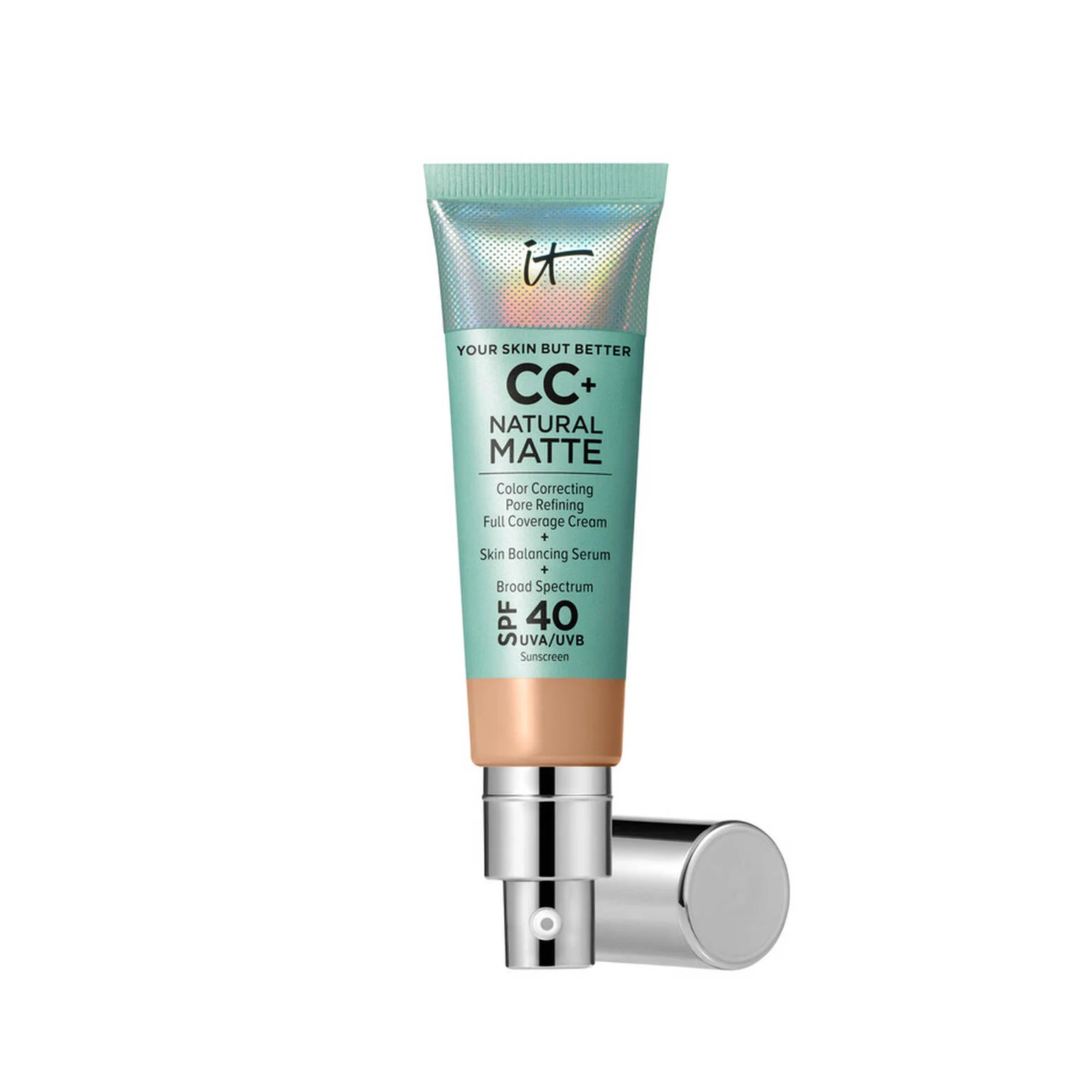 CC+ Cream Natural Matte Foundation with SPF 40 - 1