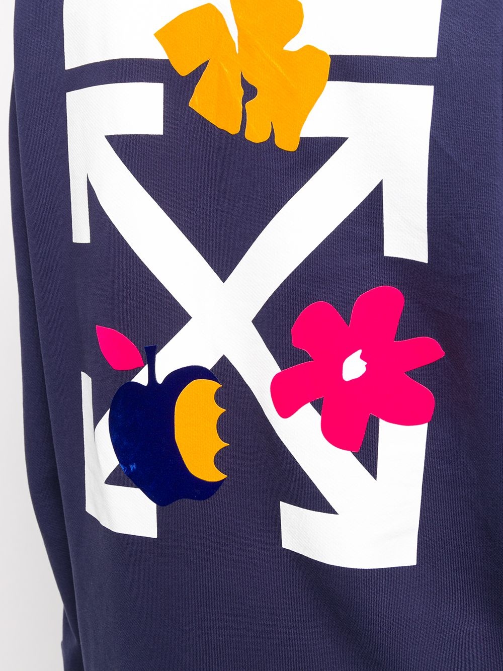 Flower Arrows sweatshirt dress - 5