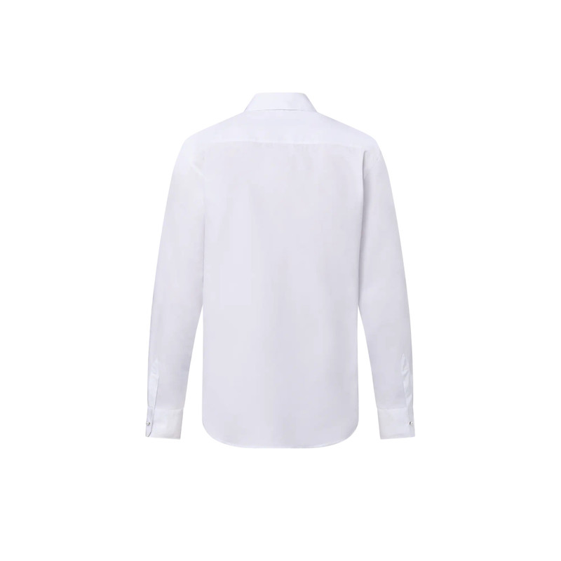 Bib-Front Cotton Evening Shirt 4