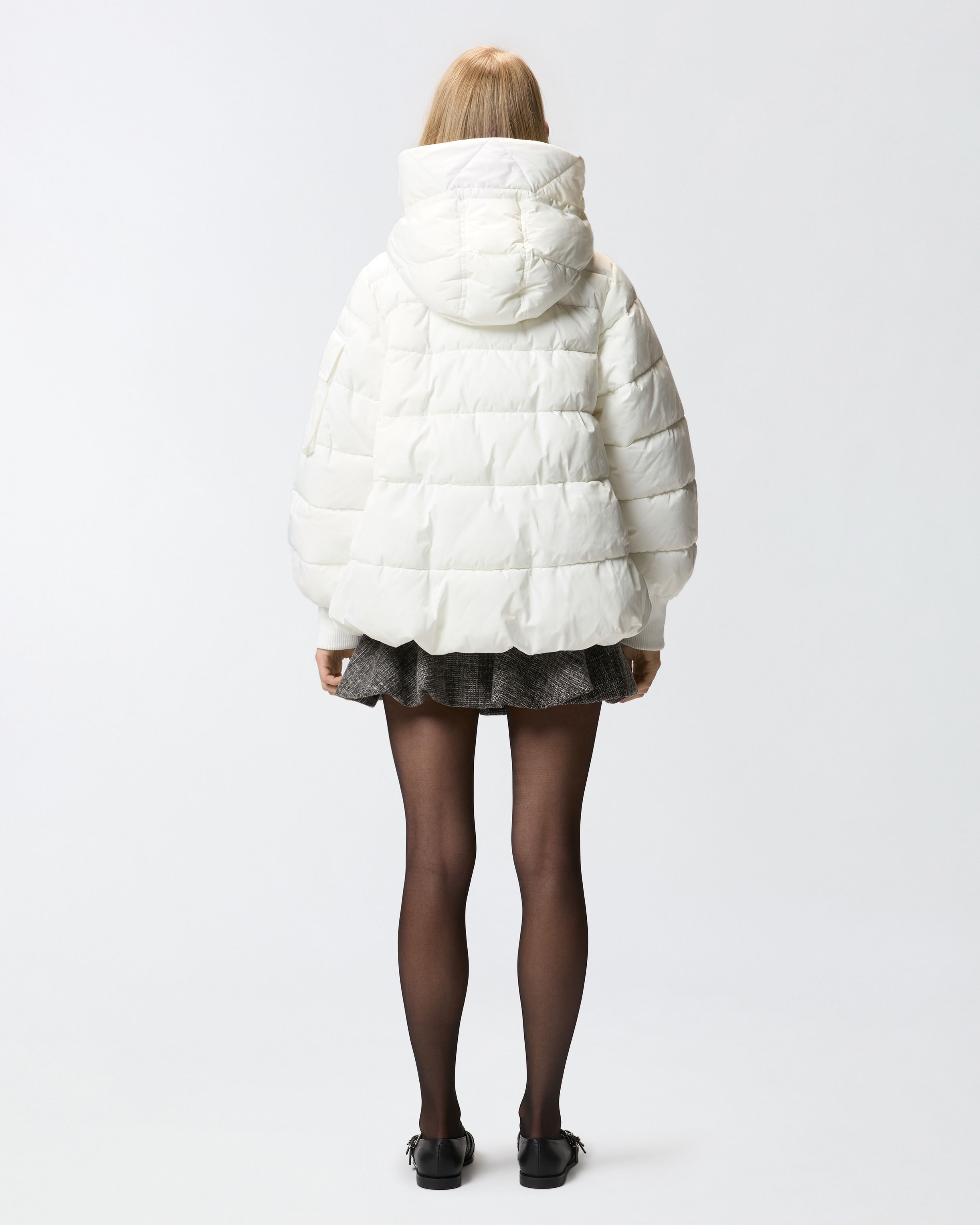TECHNICAL CANVAS JACKET WITH HOOD - 4