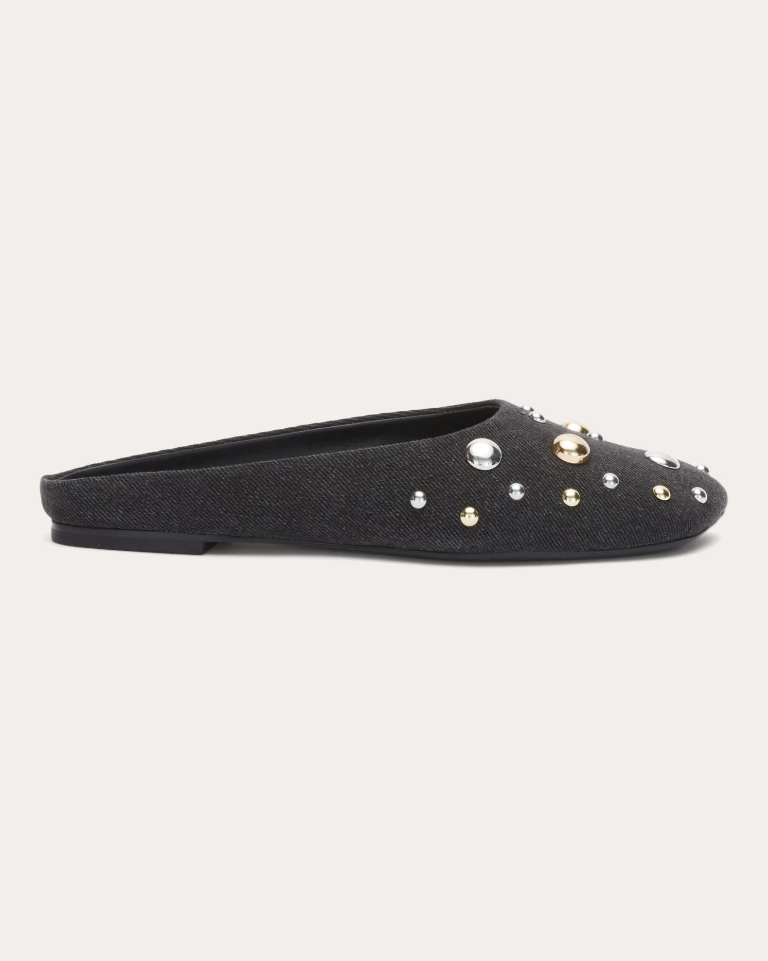 ID Studded Flat Mule - 1