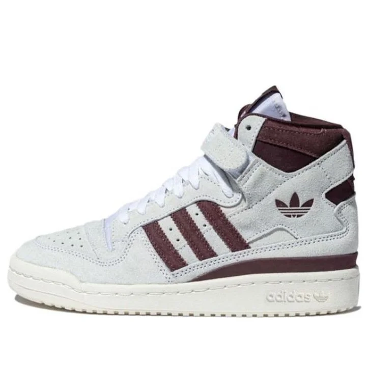 (WMNS) adidas Originals Forum 84 High 'Gray Red' GY0825 - 1