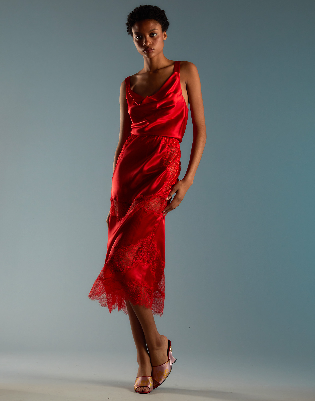 Lya Silk Skirt - 3