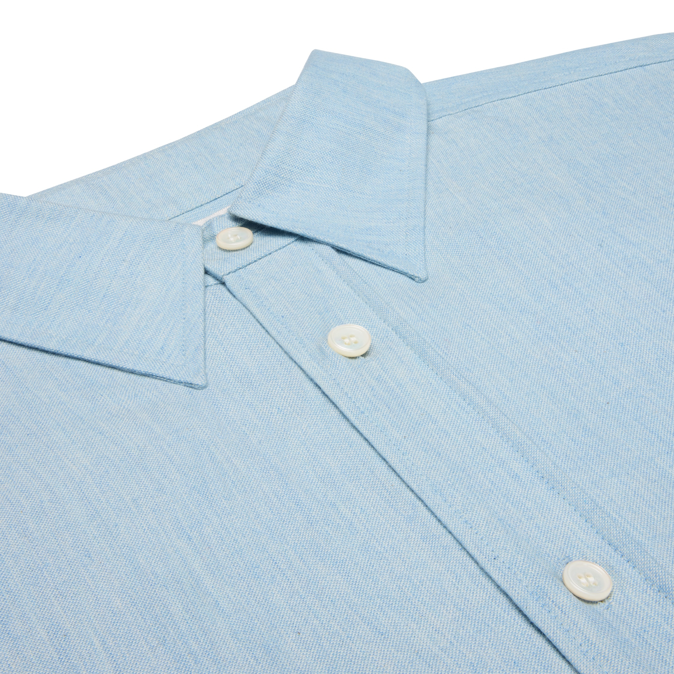 relaxed shirt IN CHAMBRAY COTTON - 3