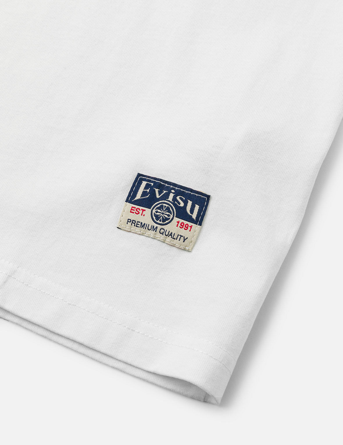 Sashiko Daruma and Seagull Relax Fit T-Shirt - 9