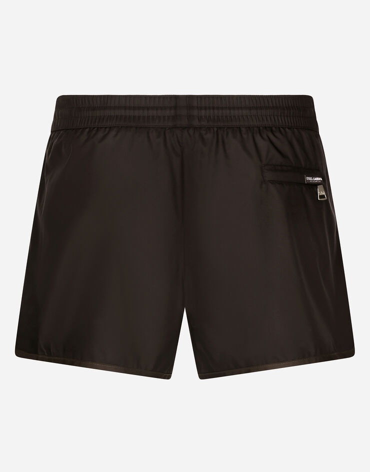 Swim shorts with contrasting band - 2