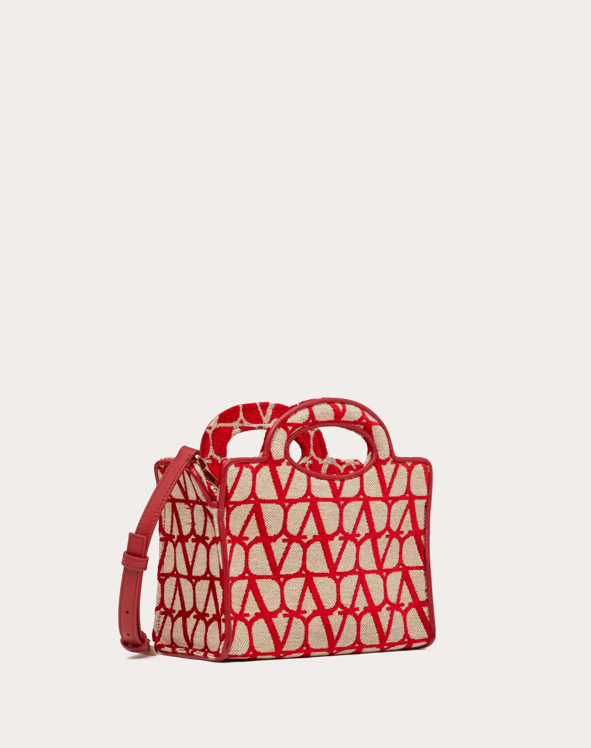LE TROISIÈME MINI SHOPPING BAG IN TOILE ICONOGRAPHE - 2