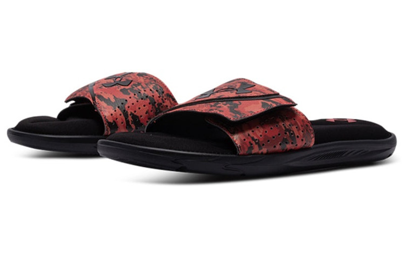 Under Armour Under Armour Ignite 6 Graphic Strap Slide 'Black Beta Camo' 3024450-002 outlook
