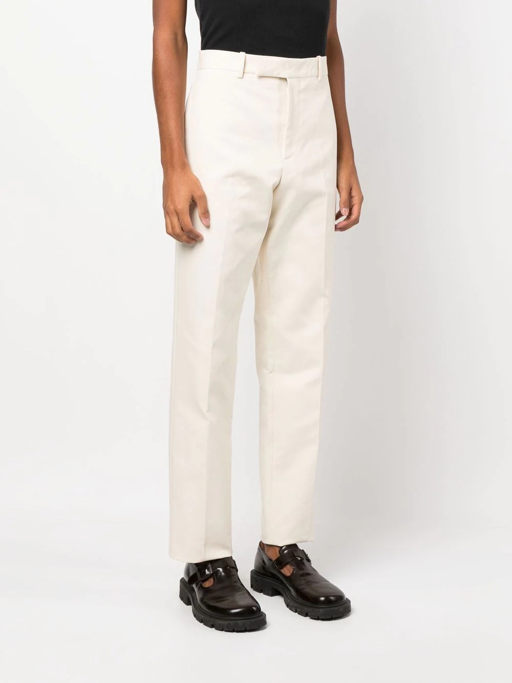 tailored straight-leg trousers - 2