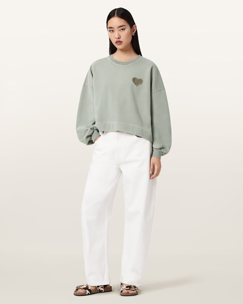 LOVER OVERSIZED CREW NECK SWEATSHIRT 4