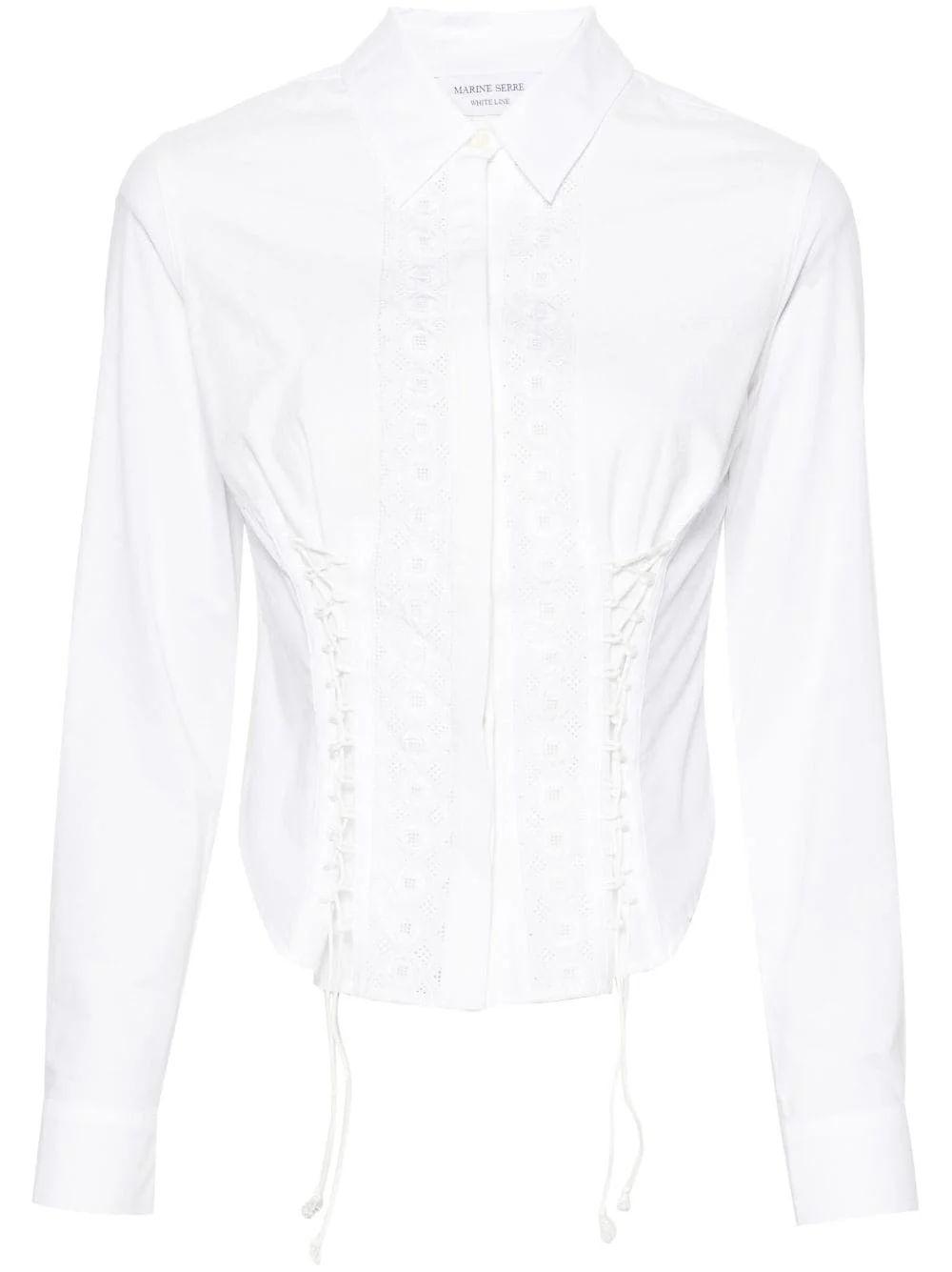 Household corset-style cotton shirt - 1