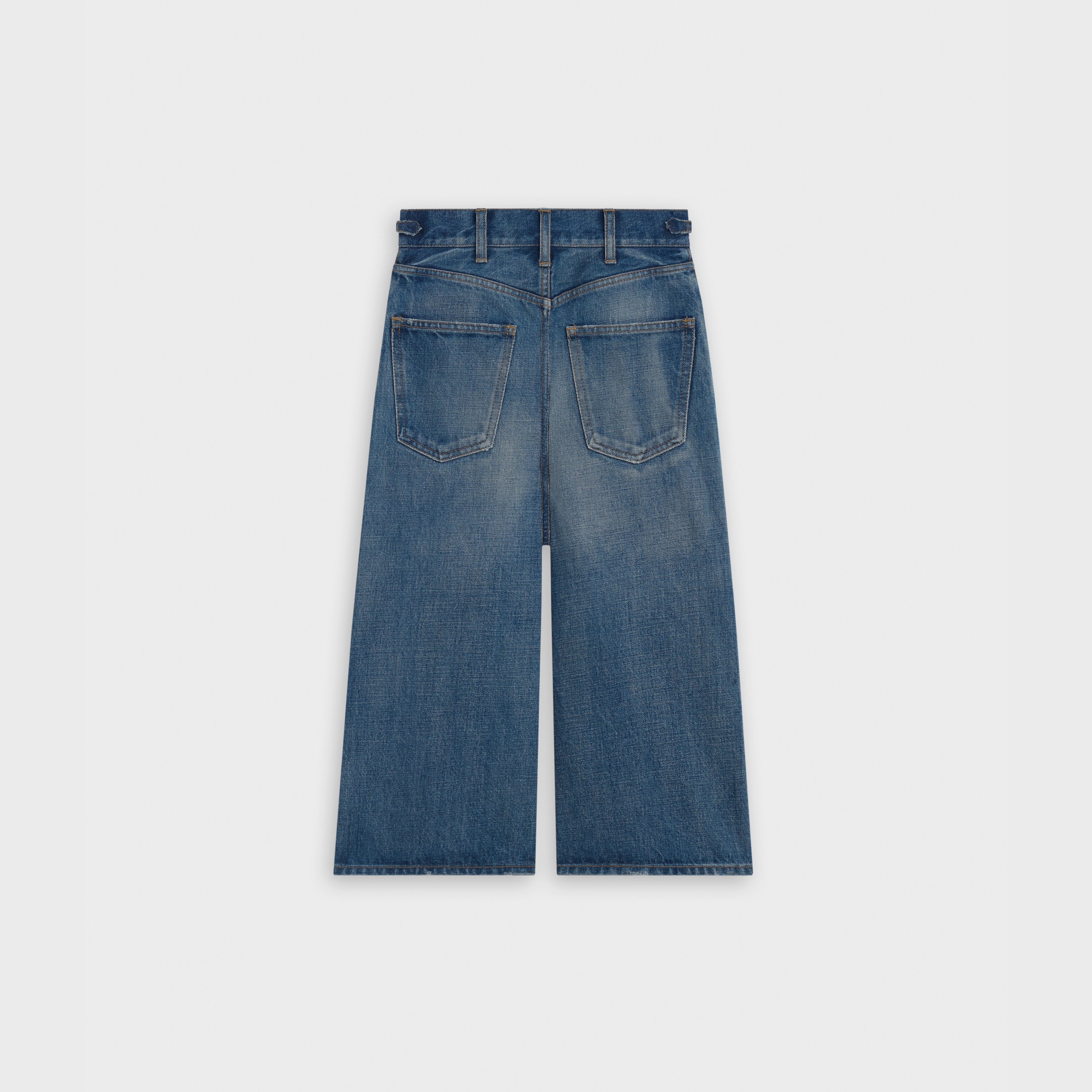 CULOTTES SIGNATURE IN UNION WASH DENIM - 2