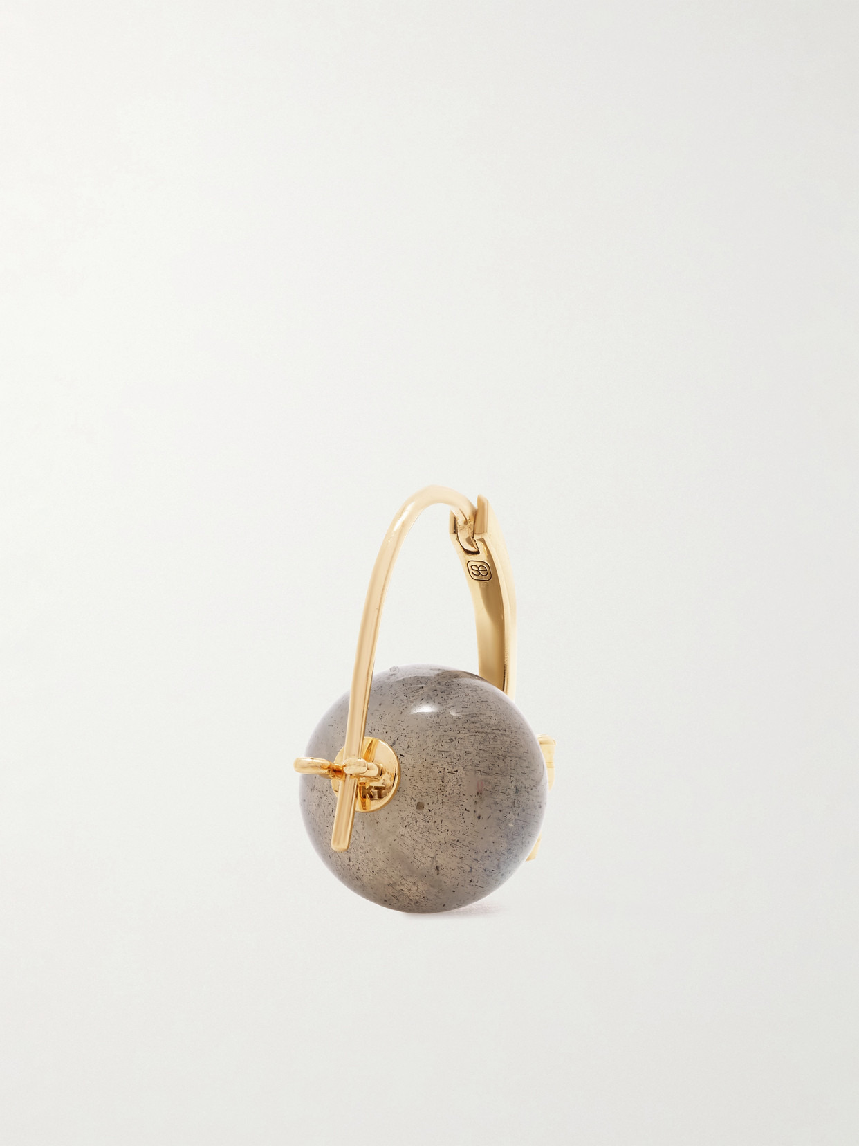 Butterfly 14-karat Gold, Labradorite And Diamond Earrings - 3