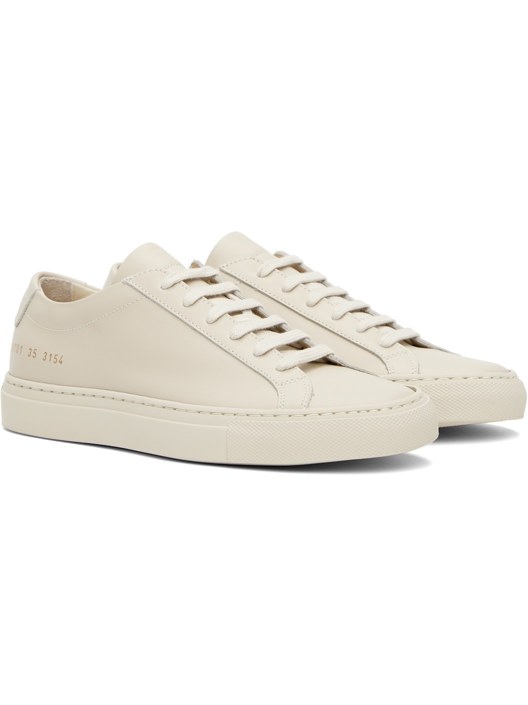 Beige Original Achilles Low Sneakers - 4