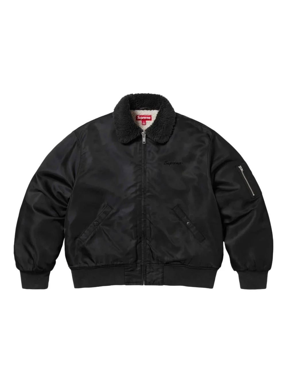 AOI Nylon bomber jacket - 1
