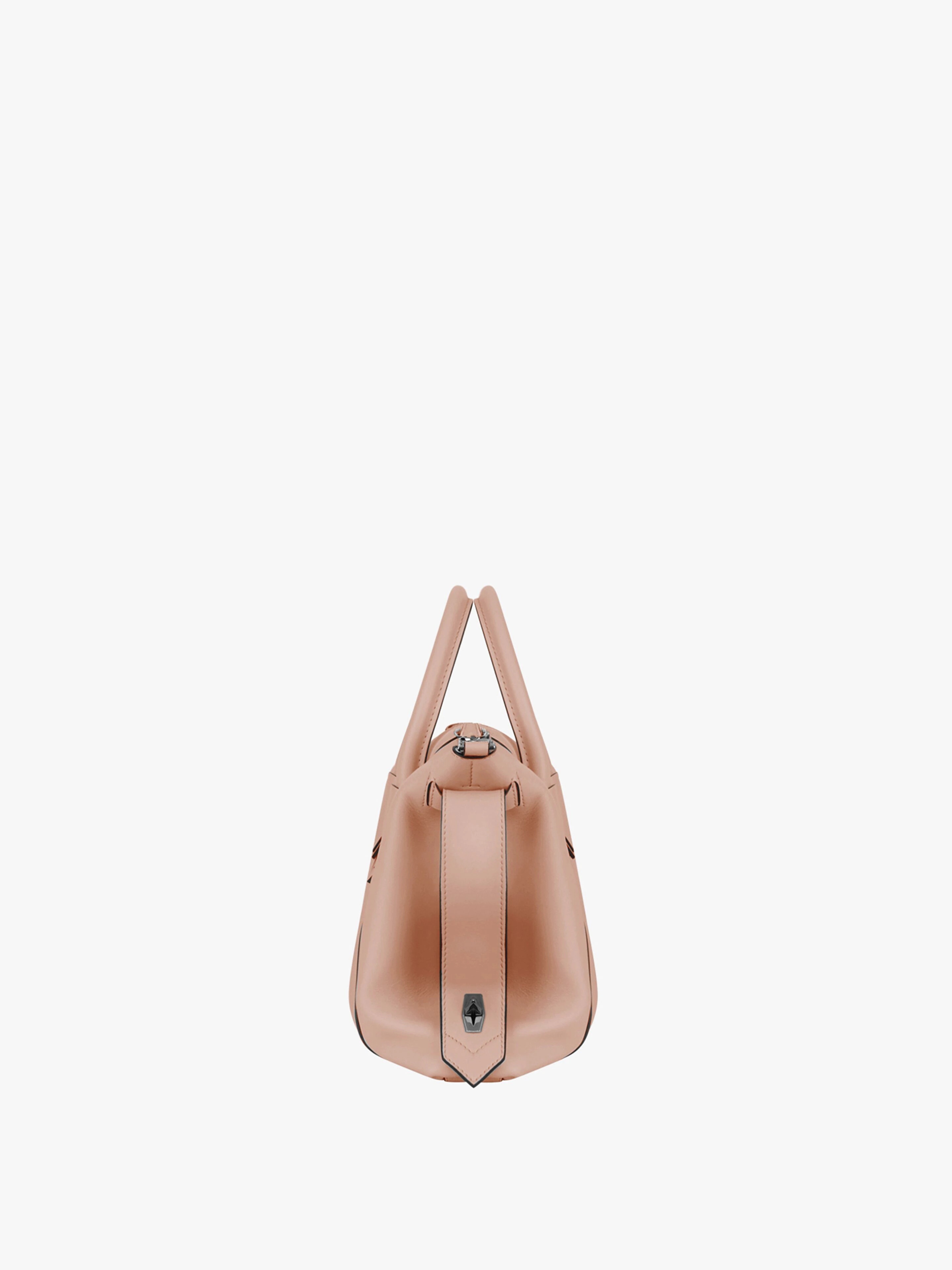 SMALL ANTIGONA SOFT BAG IN SMOOTH LEATHER - 3