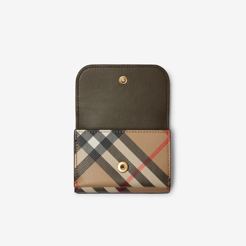 Burberry Check Compact Wallet outlook