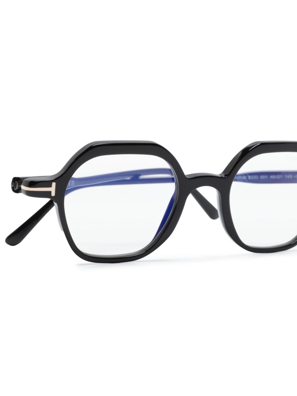 FT5900B hexagonal-frame glasses - 3