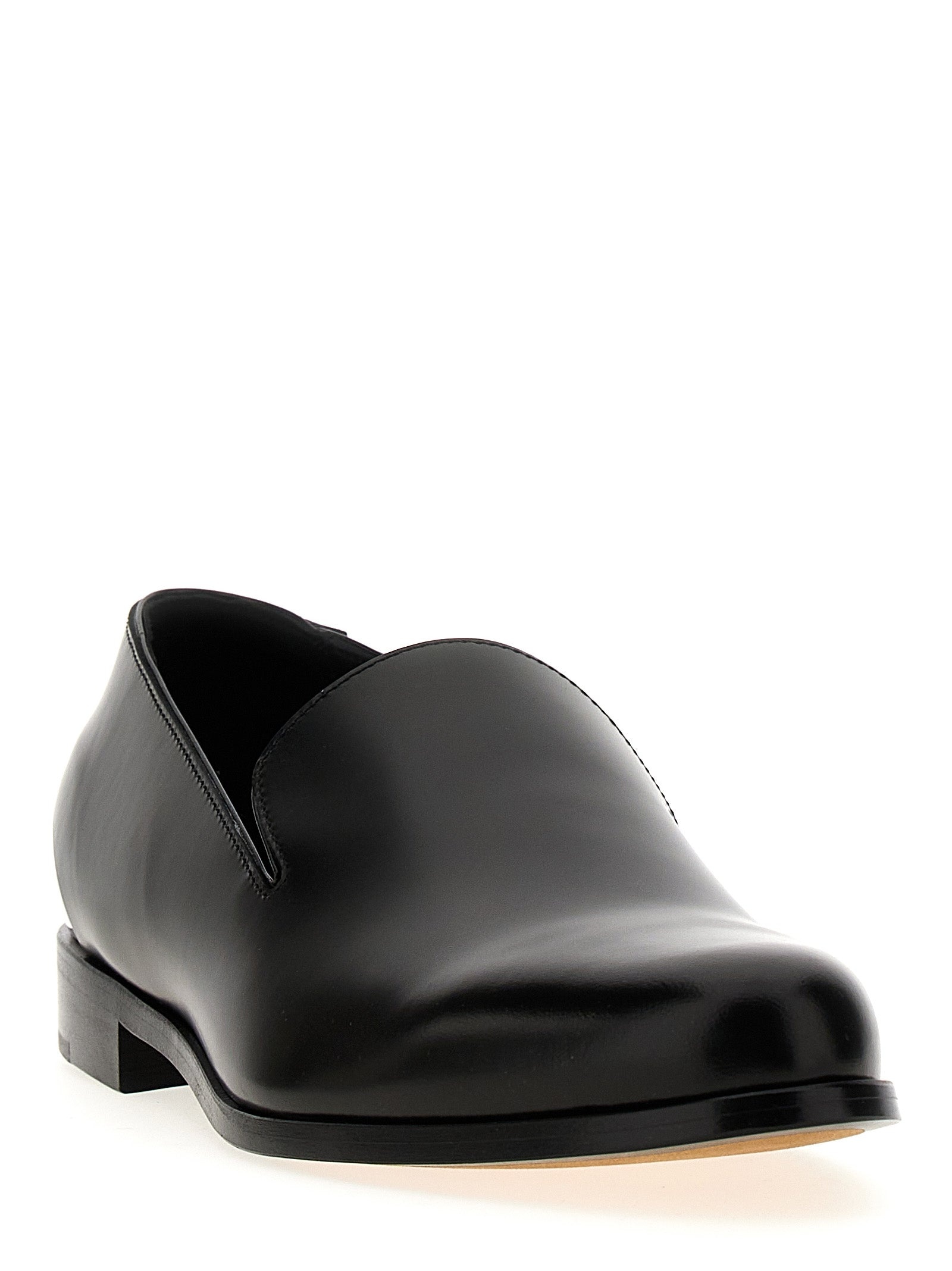 Leather Loafers Black - 2