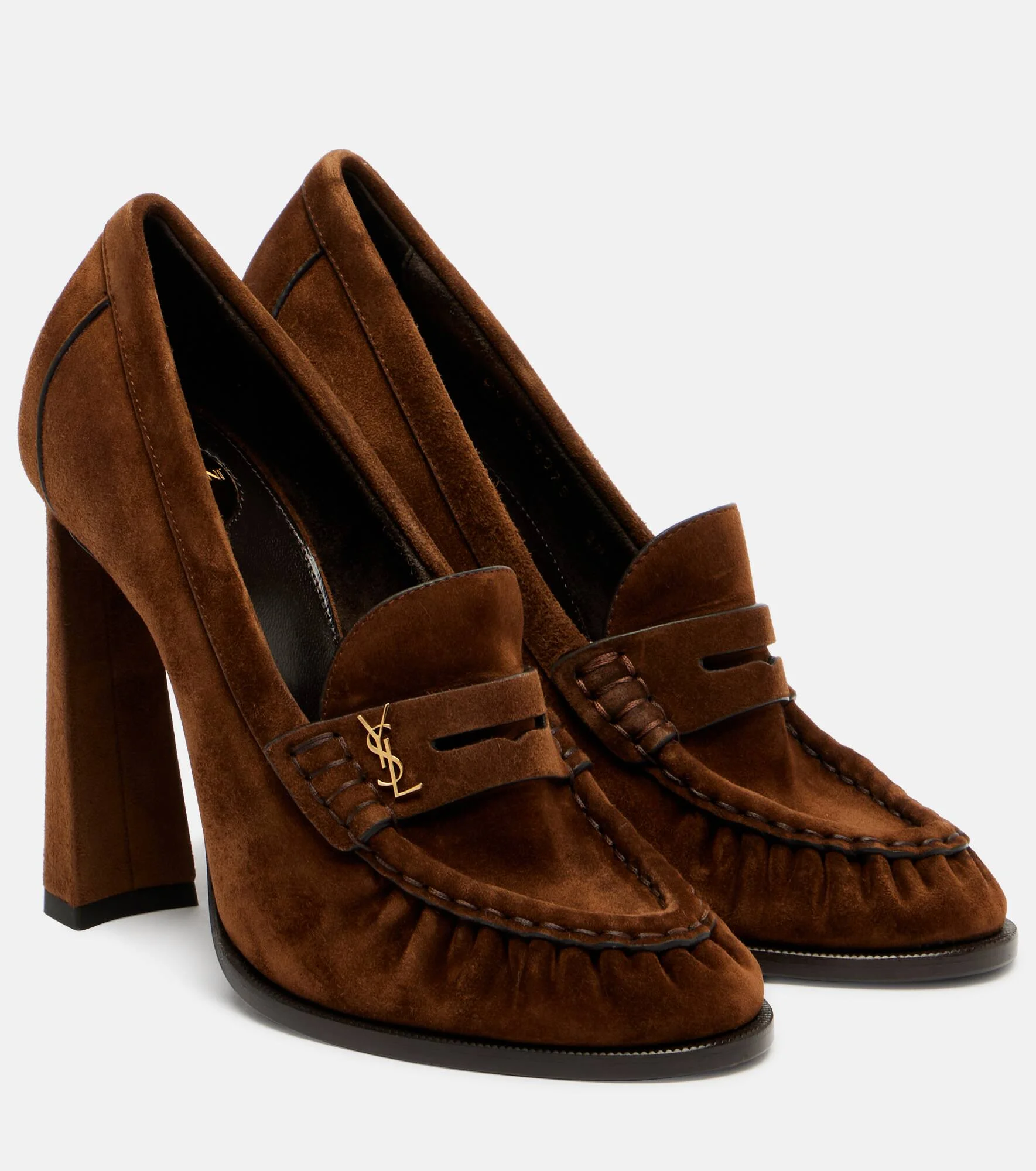 Le Loafer 110 suede loafer pumps - 1