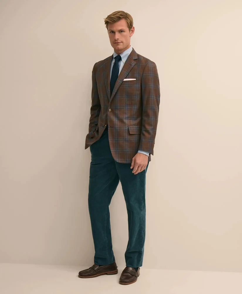 Regular Fit Wide-Wale Corduroy Pants - 1