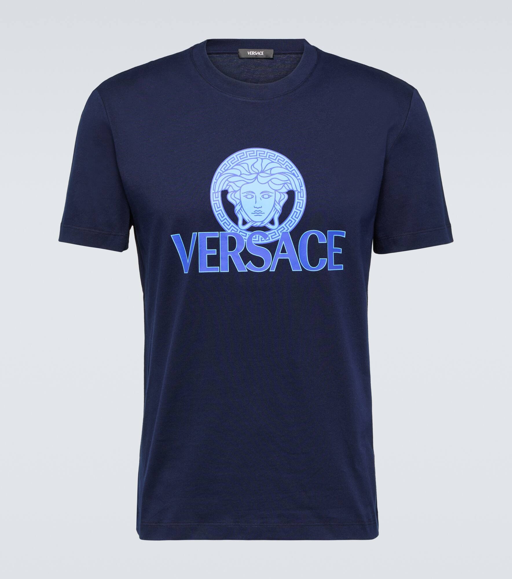 Medusa cotton jersey T-shirt - 1